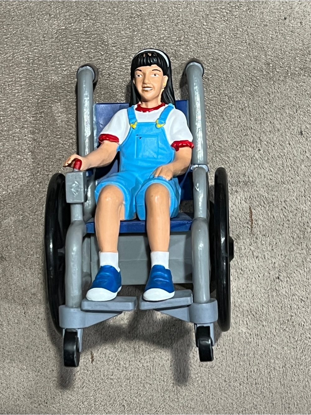 Lakeshore Family Play 6 Figure Disabled Girl In Wheelchair figure wheels move